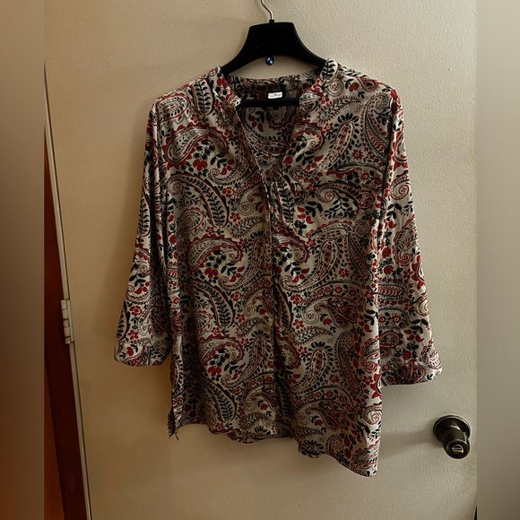 Tops - Paisley Print Women's Top